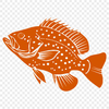 Unique Fish Clip Art DXF - Free Download