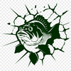 Artistic Fish PNG - Free Commercial Use Download