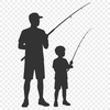 Fishing vector art for Cricut and laser cutter