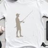 SVG fishing rod for Cricut cutting machine design