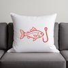 SVG fish hook vector art for commercial use in web design
