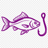 SVG fishing vector art for commercial use and download