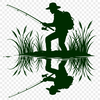 Fishing rod SVG for Cricut and laser cutting