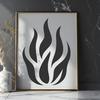 Artistic Fire In PDF & PNG