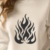 Stunning Flames In DXF Free Commercial Use Download