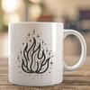 Stunning Fire Decal - Free DXF