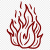 Free Flames - For Laser Engraver Project