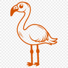 Free Unique Flamingo Artwork