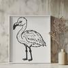 Artistic Bird - Animal DXF