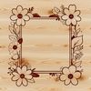 A versatile frame design created with scalable vector graphics (SVG) for various digital applications.