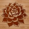 Gardening Design Clip Art A stylized illustration of a succulent plant with thick fleshy leaves and stems, suitable for floral and gardening designs.