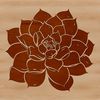 Beautiful Desert Cactus Vector Art An intricately designed vector image of a desert-dwelling cactus succulent.