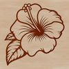 Beautiful Tropical Hibiscus Illustration A detailed illustration of a hibiscus flower, suitable for vector graphics and design projects.