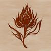 A realistic illustration of a wild flower in bloom, suitable for digital designs and projects.