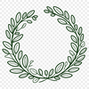 Elegant SVG Circular Wreath Clip Art A floral SVG design of a circular wreath with intricate details.