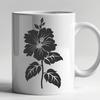 Stunning Hibiscus In SVG, PNG, PDF And DXF File Formats - Free