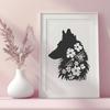 Artistic Shetland Sheepdog In SVG - For Free Download, Commercial Use