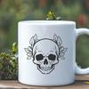 Unique Skull - Laser Engraver SVG