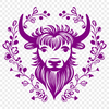 Beautiful Cow In SVG For Free Download