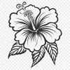 Free Artistic Flower Stencil