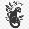 Beautiful Lemur - SVG For Commercial Use