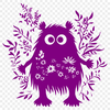 Monster Illustration In PNG & SVG - Free Digital Download