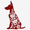 Beautiful Doberman Pinscher Artwork - Free PNG