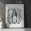 Artistic Our Lady Of Guadalupe Template