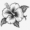 Free Unique Flower Illustration DXF - Commercial Use