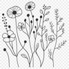 Flower Template In PNG & SVG - Free Digital Download