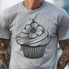 Cupcake Template In SVG File Format For Free Download