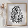 Free Our Lady Of Guadalupe In SVG