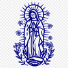 Creative Our Lady Of Guadalupe  Vector Drawing