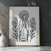 Ornate Our Lady Of Guadalupe - Sublimation PDF