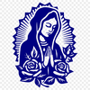 Artistic Our Lady Of Guadalupe Printable Image - Free DXF Download