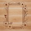 A geometric frame design created as a vector graphic, suitable for various applications.
