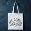 Intricate Lotus Blossom Vector Image A high-resolution illustration of the lotus flower with intricate details.