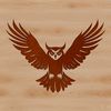 A detailed illustration of a wild bird perched on a branch.