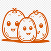 A high-quality illustration of a single potato, designed as vector art for various uses.
