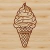 Beautiful SVG Confectionery Art Vector graphic design of a sweet treat commonly enjoyed as a dessert or snack.