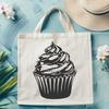 Artistic Cupcake - Sublimation SVG