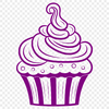 Cupcake In SVG Format - Free Digital Download, Commercial Use