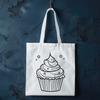 Creative Cupcake Printable Image In PDF For Free Download