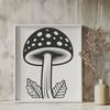 Creative Mushroom Vector Craft File