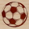 Beautiful Soccer Ball Design A detailed vector illustration of a soccer ball.