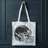 Stylized Football Helmet Illustration A stylized illustration of a football helmet with padding and straps, symbolizing the sport of American football.
