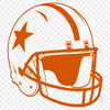 Free Football Clip Art Download A stylized illustration of an American football with intricate details, ideal for graphic design and crafting projects.