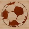Football Ball Vector Art A high-resolution digital illustration of a soccer ball, suitable for vector art projects.
