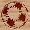 Textured Soccer Ball Illustration An illustration of a soccer ball with textured panels.