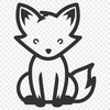 Stunning Fox In DXF - Free Download